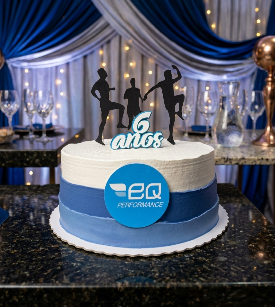 Doce em destaque visual sofisticado