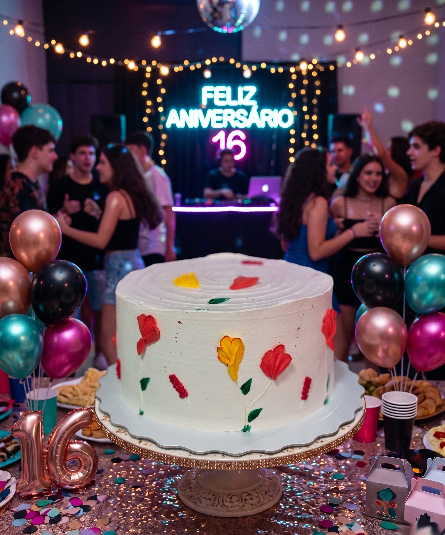 Conceito criativo de doces e bolos